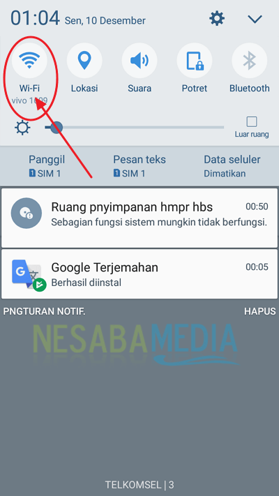 step 3 - cara menggunakan Google Translate secara offline