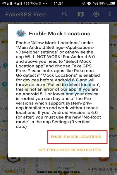 enable mock
