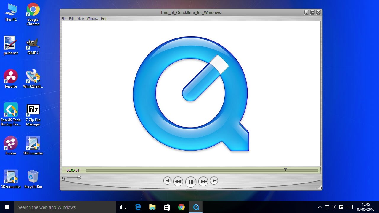 Tampilan - Download quicktime untuk Windows