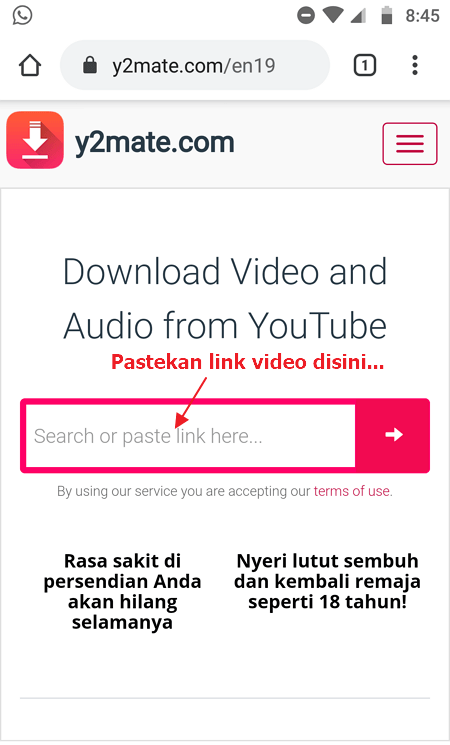 cara download video youtube di android 3