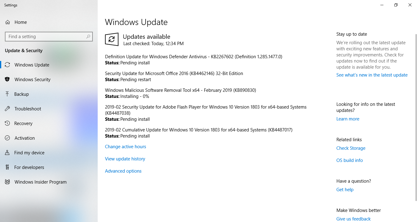 Pengertian Windows Update dan Fungsi Windows Update