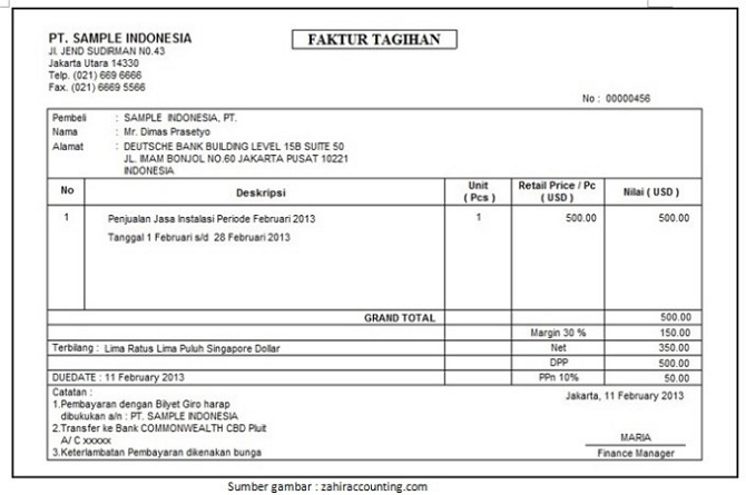 Pengertian Invoice Beserta Fungsi Perbedaannya Dengan Kwitansi