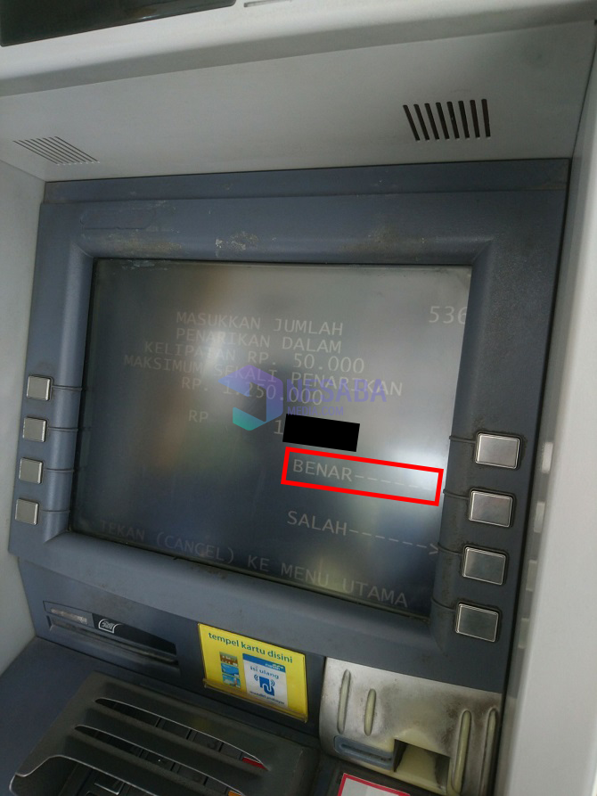 Cara Ambil Uang di ATM Mandiri