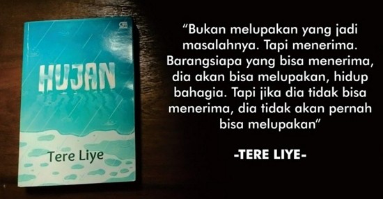 Contoh Resensi Novel Hujan