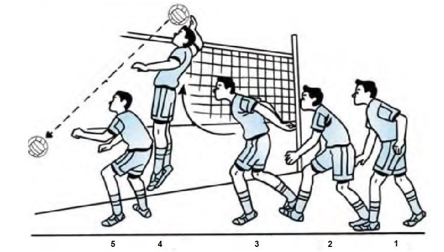 4 Teknik Permainan Bola  Voli  Penjelasannya Gambar  