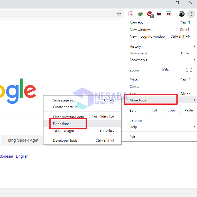 cara mengganti ip address ke negara lain lewat laptop / PC