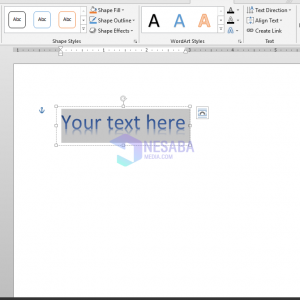 Langkah-langkah membuat Word Art di Microsoft Word