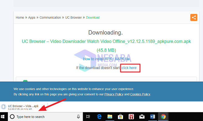 Cara Download APK di Laptop / PC