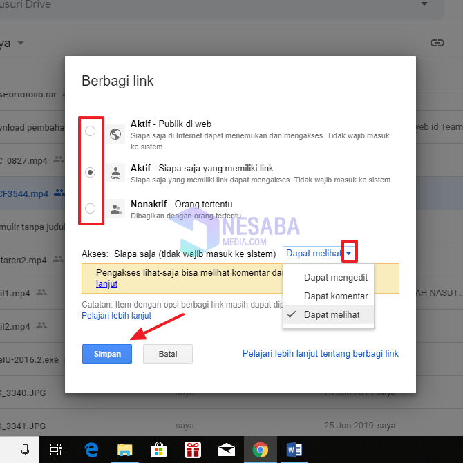 Cara Memberikan Akses Google Drive ke Pengguna Lain (100% Work)