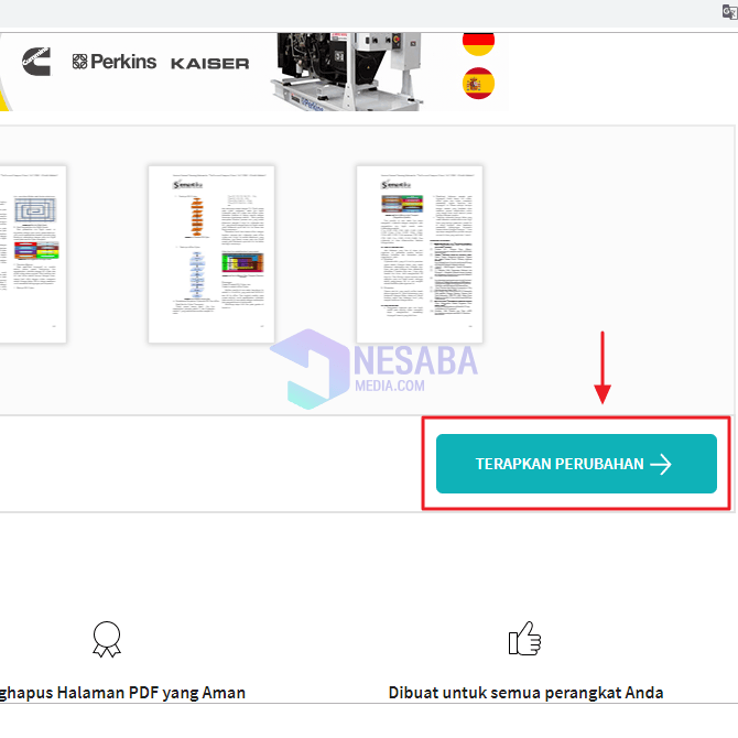 cara menghapus halaman PDF untuk pemula