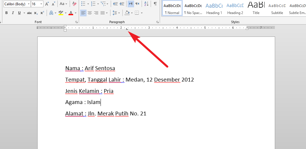 Cara Merapikan Titik Dua di Microsoft Word