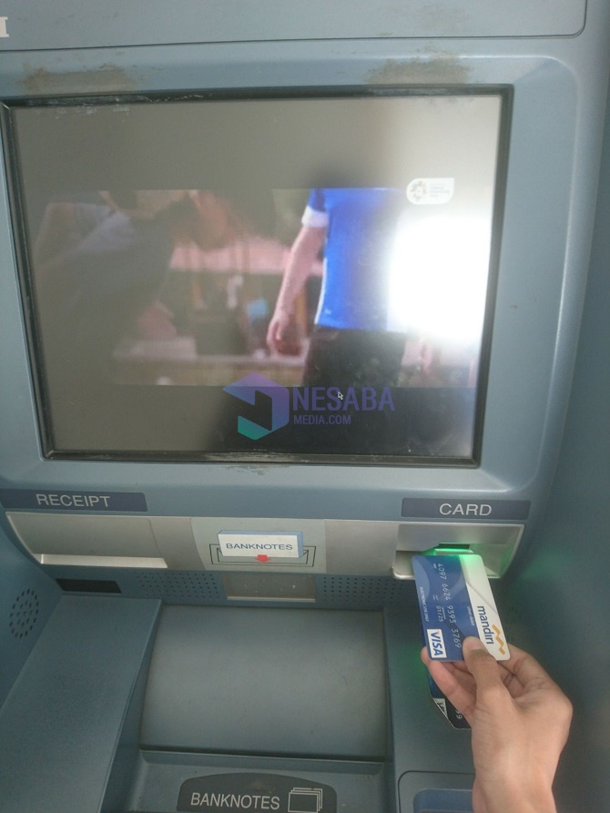 Cara Setor Tunai di ATM Mandiri