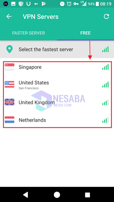 Cara Menggunakan VPN Master Sampai Connect