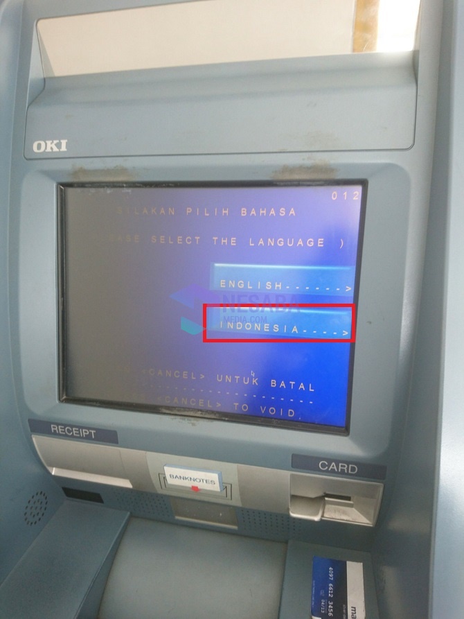 Cara Setor Tunai di ATM Mandiri untuk Pemula (Lengkap+Gambar)