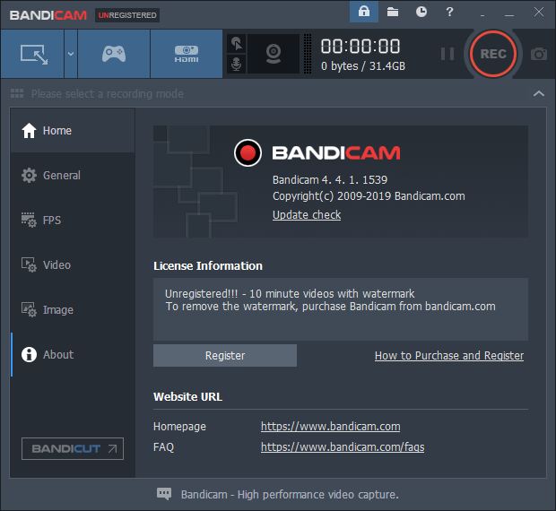 Download Bandicam Screen Recorder Terbaru