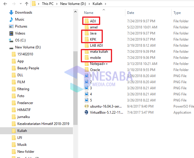 membuat folder baru dengan cmd