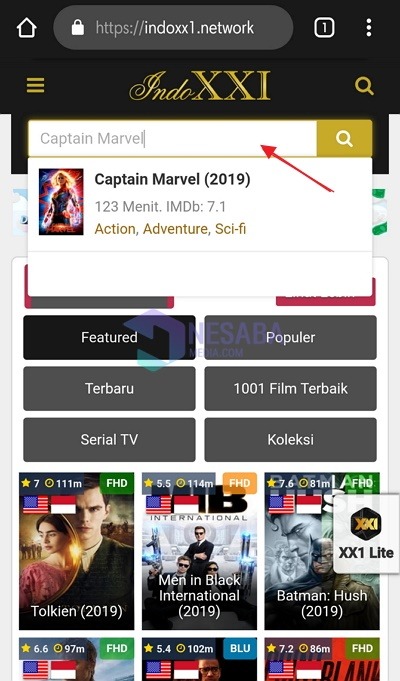 Cara Download Film di IndoXXI Lewat HP