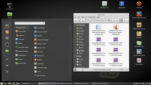 sistem operasi linux mint