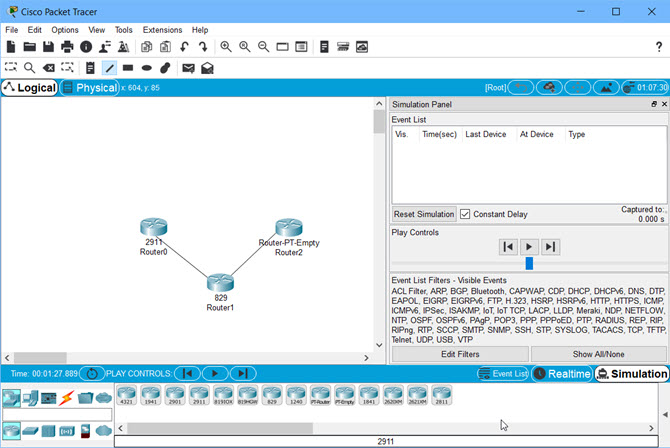 Download Cisco Packet Tracer
