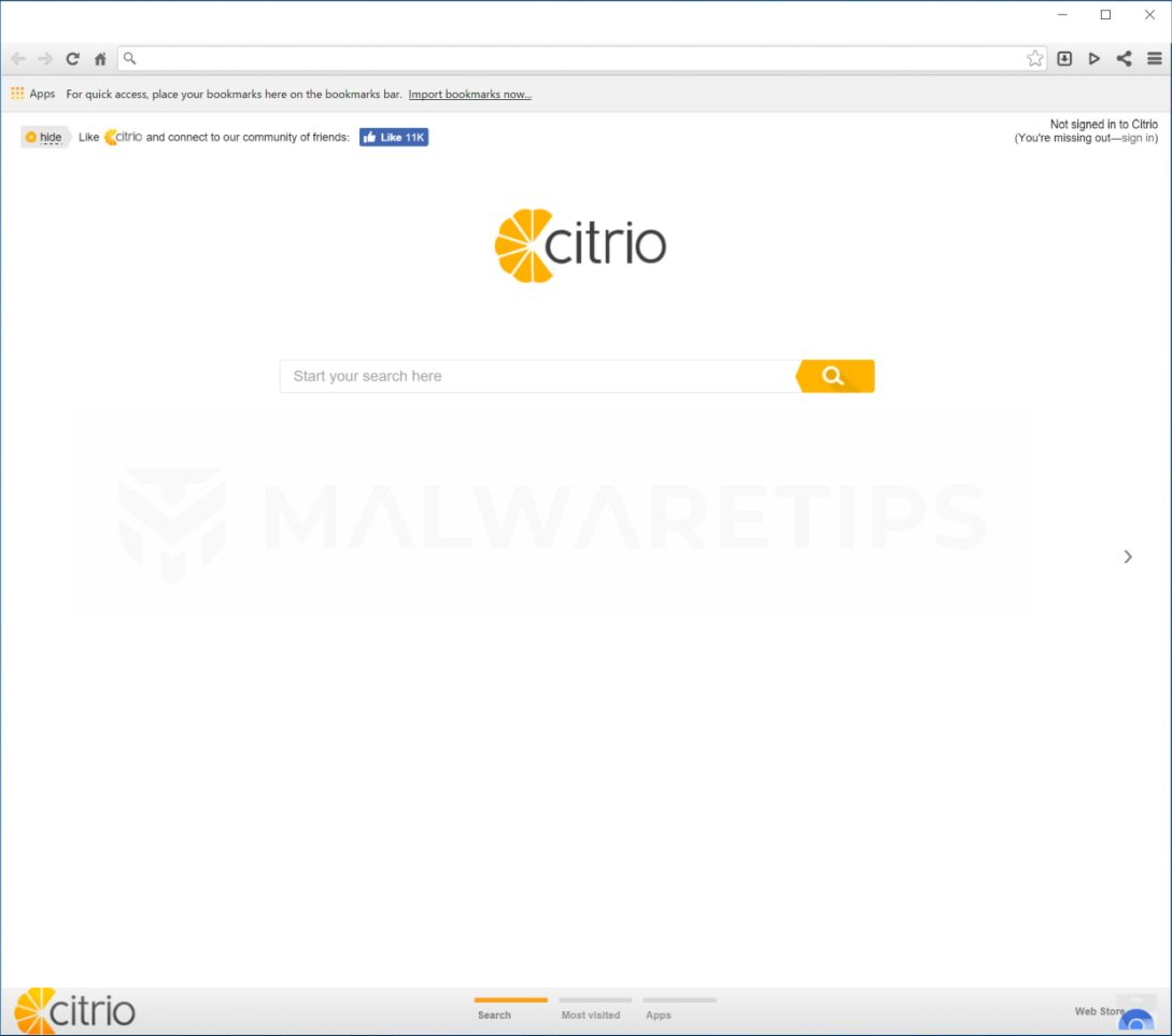 Download Citrio Browser Terbaru