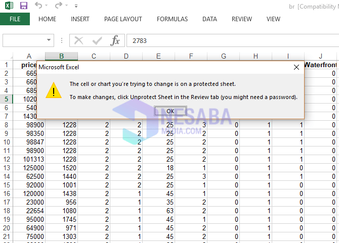 Cara Membuka File Excel Yang Terkunci