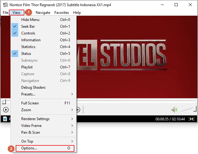 Panduan cara merotasi video di Windows Media Player