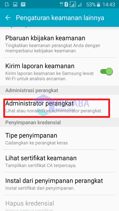 administrator perangkat