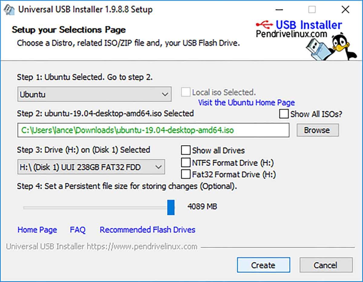 Download Universal USB Installer