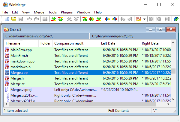 Download WinMerge Terbaru