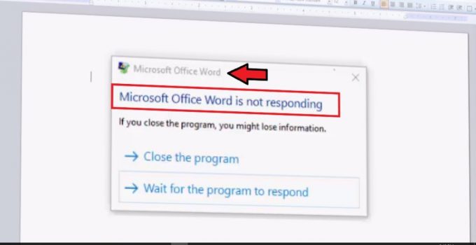 Cara Nak Mengatasi Microsoft Word 2013 Yang Error
