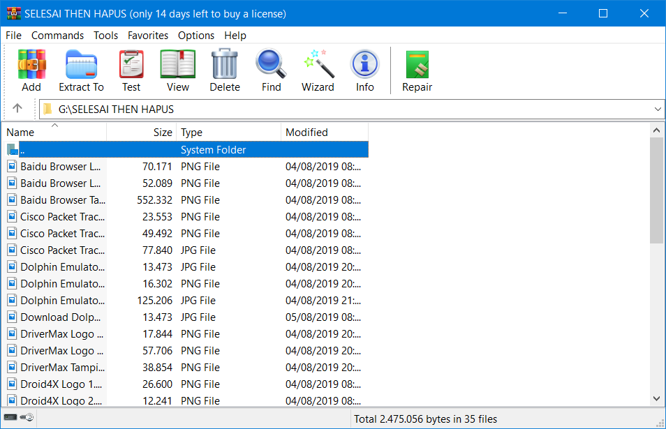 Software Wajib Setelah Instal Ulang Windows 7 - WinRAR