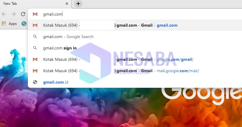 kunci gmail