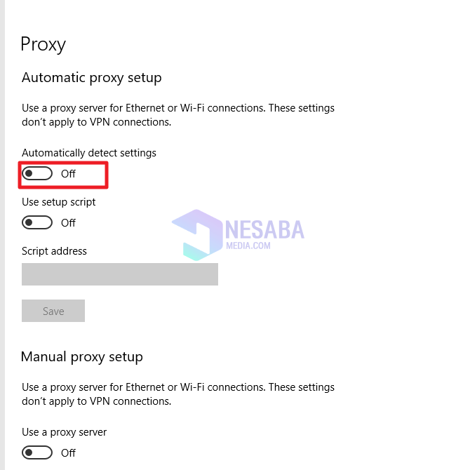 Cara Setting Proxy Server di Windows 10 untuk Pemula