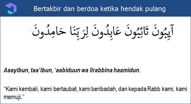 Doa Naik Kendaraan dan Ketika Hendak Pulang