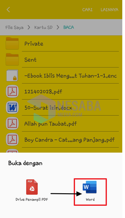 PILIH FILE PDF