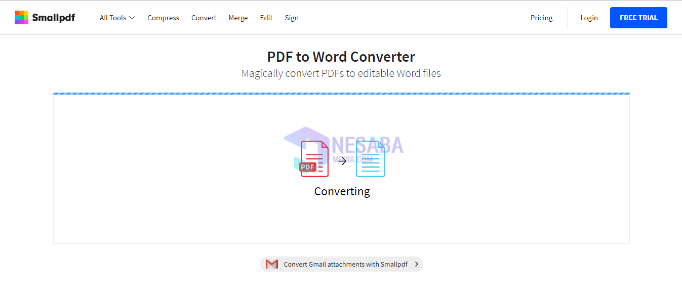 Cara Agar File PDF Bisa Dicopy Paste dengan SmallPDF