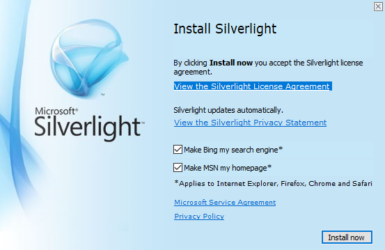 Download Microsoft Silverlight