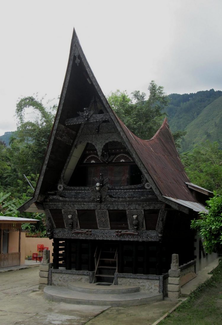 Rumah Adat Palembang Padu Kingking