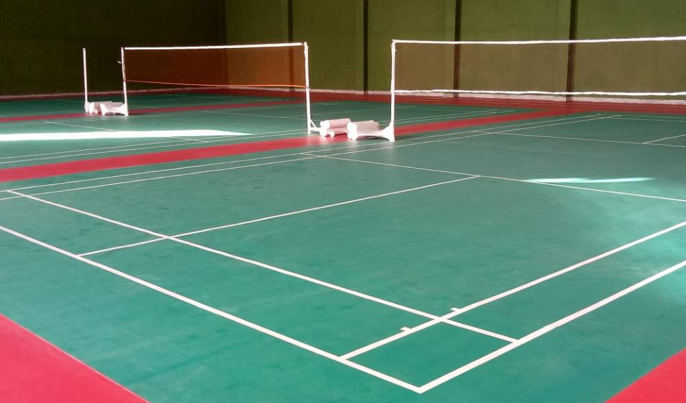 Ukuran Lapangan Bulu Tangkis / Badminton + Tinggi Net 