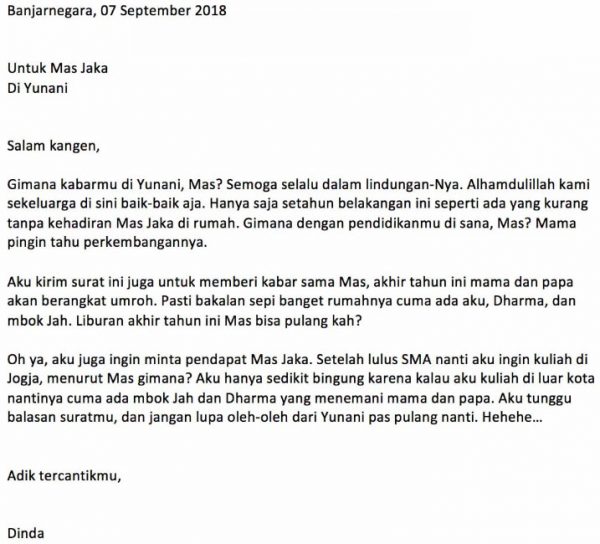 16+ Contoh surat pribadi hari guru terbaru terbaru