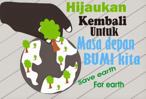 Contoh Gambar Poster tentang Lingkungan