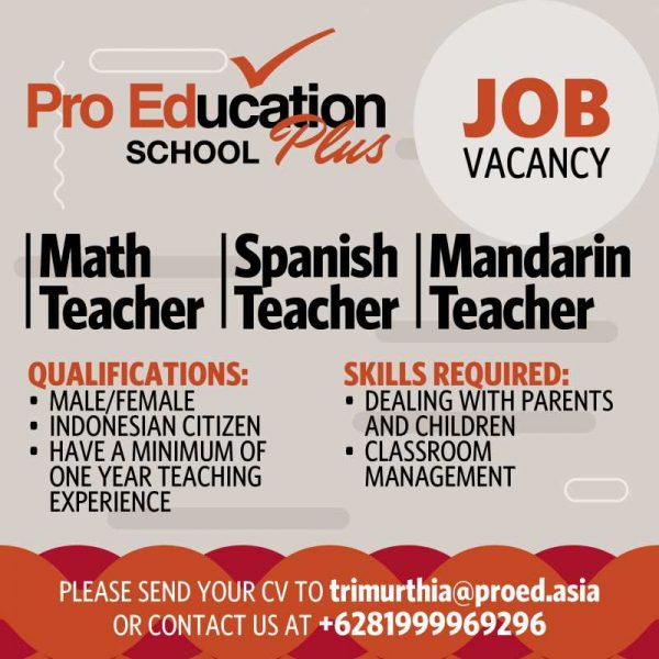 15 Contoh Job Vacancy Dalam Bahasa Inggris Baik Benar