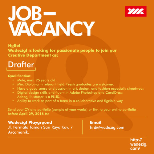 job vacancy