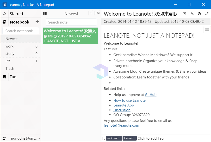 Download Leanote Terbaru