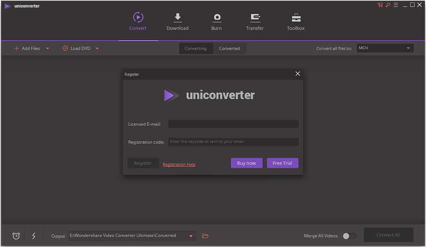 Download Wondershare UniConverter 