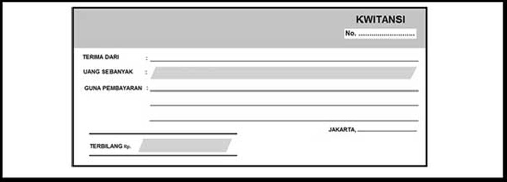 Kumpulan Contoh Kwitansi