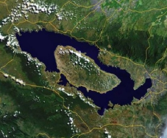 Peta Danau Toba