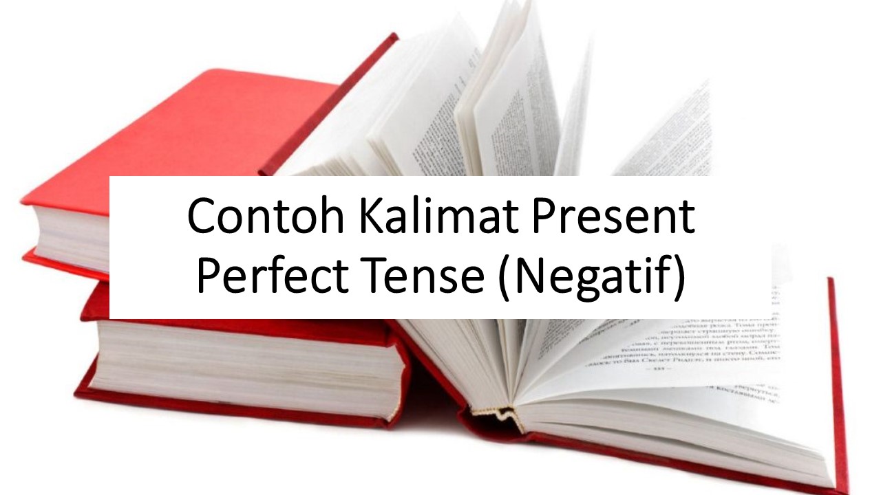 Contoh Kalimat Present Perfect Tense Negatif