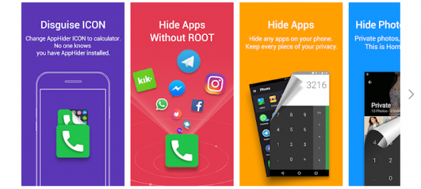 Aplikasi Penyembunyi Aplikasi untuk Android