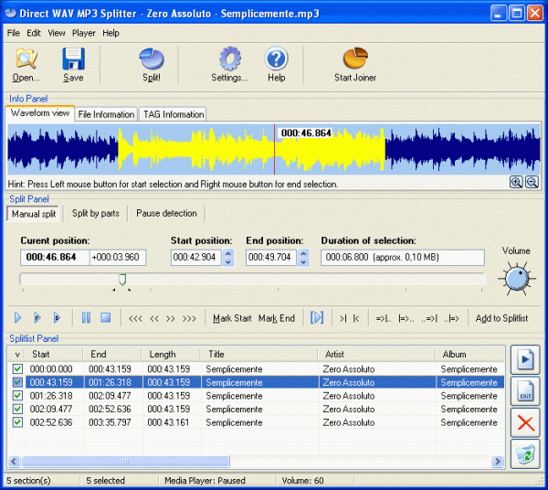 Aplikasi Pemotong Lagu untuk Windows